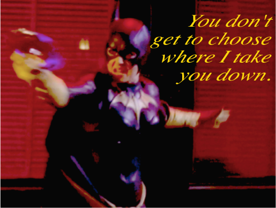 Batgirl in Battle